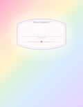 Plan-It Harley™ Starter Rainbow Planner (Printable 8.5x11)