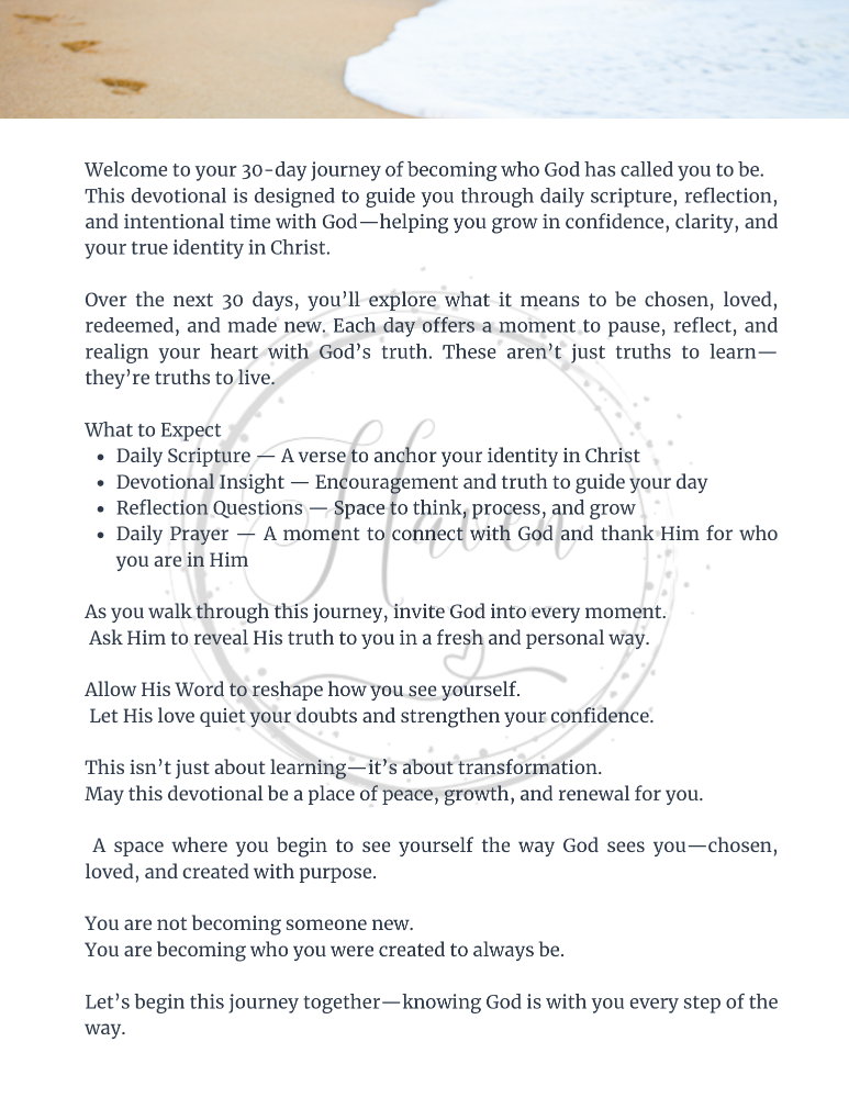 Becoming Her: A 30-Day Devotional